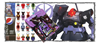 图片 Pepsi Gundam 70% ドム BE＠RBRICK