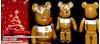 图片 2004 X'mas 限定 TWIN Deer BE＠RBRICK