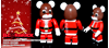 图片 2004 X'mas 限定 TWIN Santa BE＠RBRICK