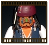 图片 2011 Pirates of the Caribbean Jack Sparrow KUBRICK Cannibal Eyes ver. & Davy Jones Kubrick