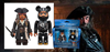 图片 2011 Pirates of the Caribbean Jack Sparrow KUBRICK & Blackbeard BE@RBRICK 