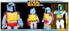 图片 2004 Starwars Wonder Festival Boba Fett Driods Medicom Kubrick Special Edition