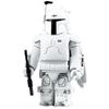 图片 2009 Starwars Boba Fett (Black & White) w/ Blaster Rifle Kubr
