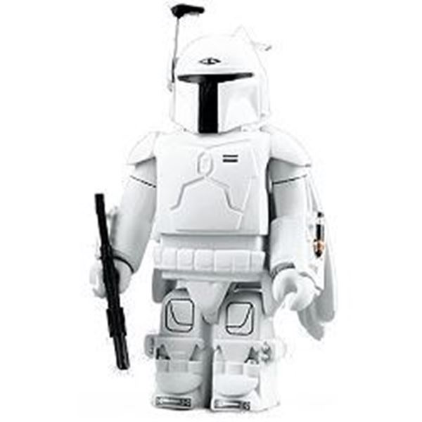 图片 2009 Starwars Boba Fett (Black & White) w/ Blaster Rifle Kubr