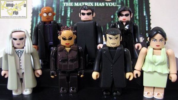 KING OF TOY. 2001 Matrix Reloaded Merovingian kubrick