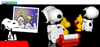 图片 2006 Snoopy Vol 1 Snoopy & Wood Stock Kubrick