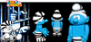 图片 2003 Smurf Series 3 Prisoner Smurf Kubrick