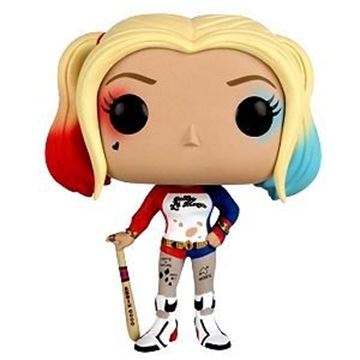 图片 2016 FUNKO POP DC COMICS SUCIDE SQUAD HARLEY QUINN #97