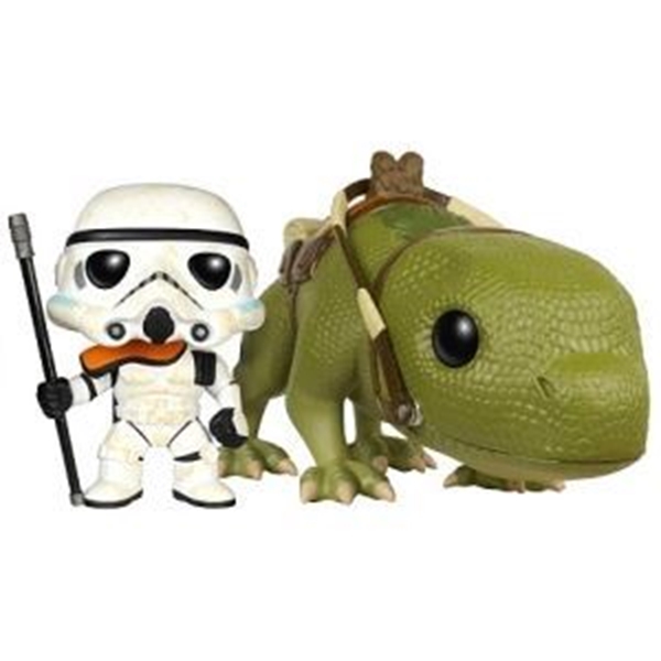 图片 2015 FUNKO POP STAR WARS SANDTROOPER & DEWBACK 2 PACK