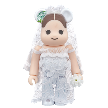 图片 2017 グリーティング 結婚2  FEMALE BE＠RBRICK