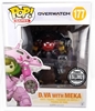 图片 2017 FUNKO POP OVERWATCH D. VA WITH MEKA - CARBON FIBER 6" #177