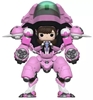 图片 2017 FUNKO POP OVERWATCH D. VA WITH MEKA - PINK 6" #177