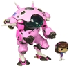 图片 2017 FUNKO POP OVERWATCH D. VA WITH MEKA - PINK 6" #177