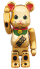 图片 2017 東京ソラマチ 招き猫 金メッキ 伍  BE@RBRICK