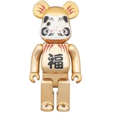 图片 2014 達磨 金メッキ 400％ BE@RBRICK