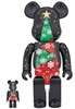 图片 2017 Xmas Stained-glass tree Ver.2 400% BE@RBRICK