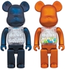 图片 2016 MY FIRST B@BY Pearl Navy 400% BE@RBRICK
