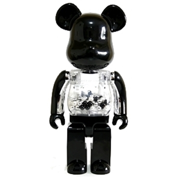 图片 2009 MY FIRST B@BY BLACK & SILVER ver. 400% BE@RBRICK