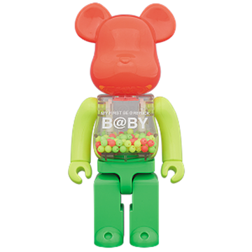 图片 2018 MY FIRST B@BY NEON Ver. 400% BE＠RBRICK