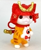 图片 2018 K2TOY 御貓盲盒 站立拿金鱼(紅帽)