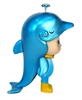图片 2018 LITTLE AMBER GO TO THE SEA SERIES BLUE DOLPHIN