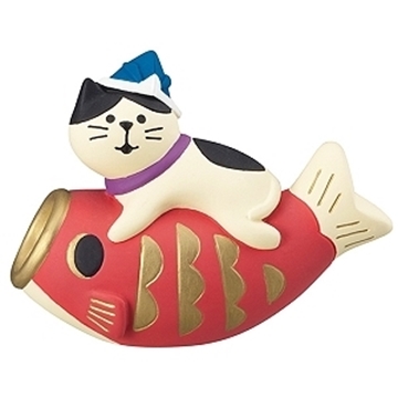 图片 2019 DECOLE CONCOMBRE 五月飾り　鯉のぼり猫
