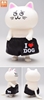 图片 2016 RE-MENT 大內褲貓咪 I❤DOG四角褲