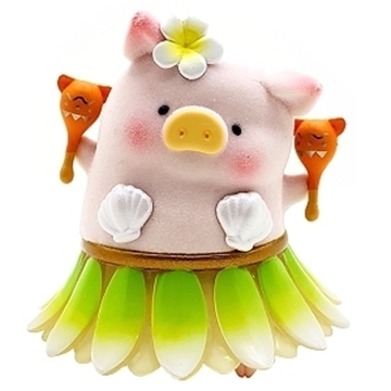 图片 2021  罐頭豬．LuLu  陽光派對 草裙舞