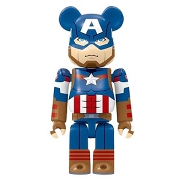 图片 2021 Marvel Ichibankuji Card 2 CAPTAIN AMERICA BE＠RBRICK