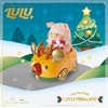 图片 2021 罐頭豬．LuLu  聖誕小鎮 麋鹿車(小隱藏)