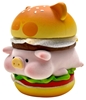 图片 2022 罐頭豬．LuLu 疊疊樂漢堡店 漢堡