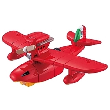 图片 2023 TOMICA× 吉卜力工作室 – 02 紅豬 飛行艇