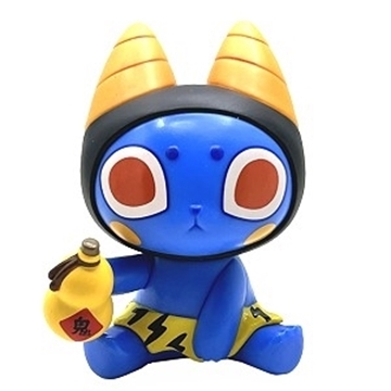 图片 2024 Unbox BADMEAW Oni-Nyan 鬼 Blue Sit Version