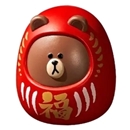 图片 2024 Line Friends 福部屋招福 DARUMA 福