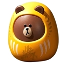 图片 2024 Line Friends 福部屋招福 DARUMA 緣