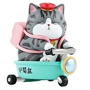 图片 2025 52TOYS 吾皇巴扎黑日常系列 機車喵