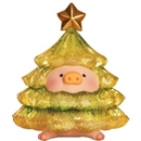 图片 2024 罐頭豬LuLu XL聖誕樹-點燈時刻 (金綠)