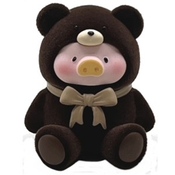 图片 2024 罐頭豬．LuLu Terry Mini Gentle Plush Brown