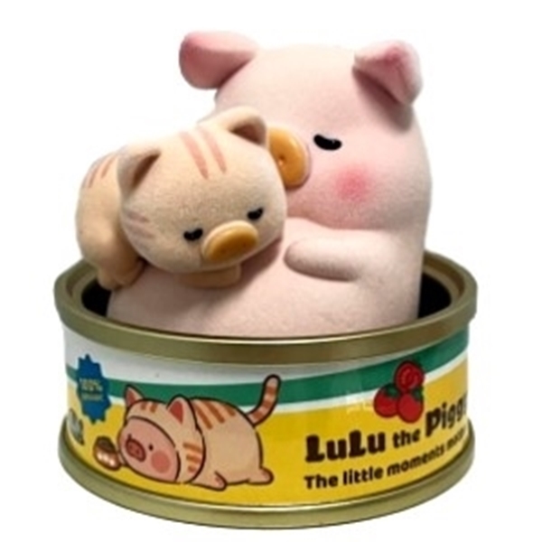 图片 2025 罐頭豬．LuLu 貓肥家潤事事順吊卡