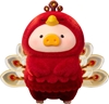 图片 2025 罐頭豬．LuLu 動物派對 紅色孔雀(異色)