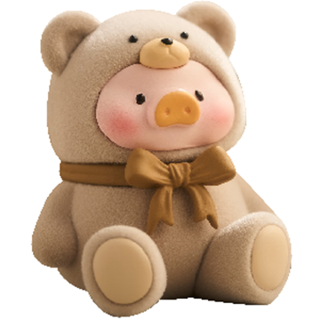 图片 2025 罐頭豬．LuLu Terry Mini 奶茶風味季 Coffee