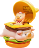 图片 2025 罐頭豬．LuLu Burger Express Movable Surprise Burger