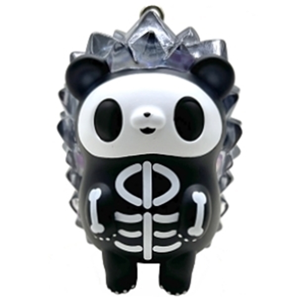 图片 2025 Tangent Crystal Hockey Keyring Skull Obsidian