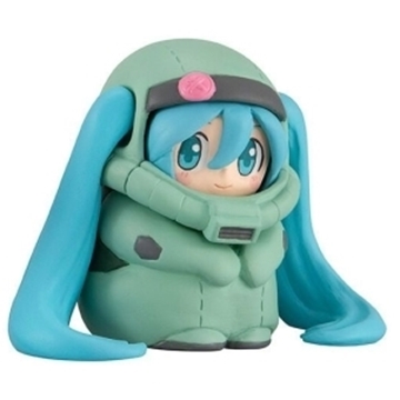 图片 2025 高達 X 初音未來 薩克布偶裝［初音未來Ver.］坐姿