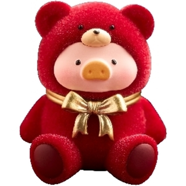 图片 2025 罐頭豬．LuLu Terry Mini Christmas Red