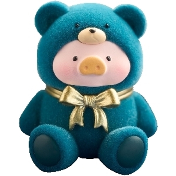 图片 2025 罐頭豬．LuLu Terry Mini Christmas Blue