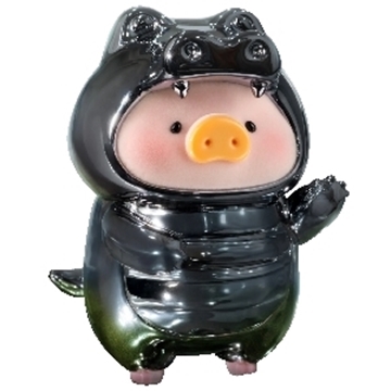 图片 2025 罐頭豬．LuLu 動物派對 閃鱗版 鱷魚