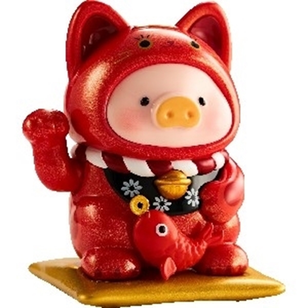 图片 2025 罐頭豬．LuLu  一招喵計系列 小隱藏鴻福喵計(紅)