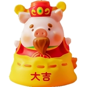 图片 2026 罐頭豬．LuLu 捏捏球 大吉