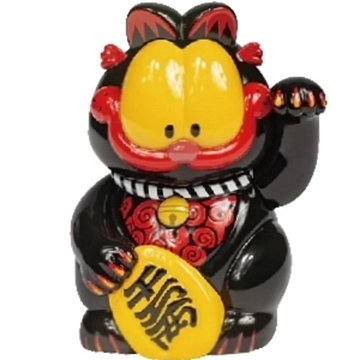 图片 2026 加菲貓招財 BLACK